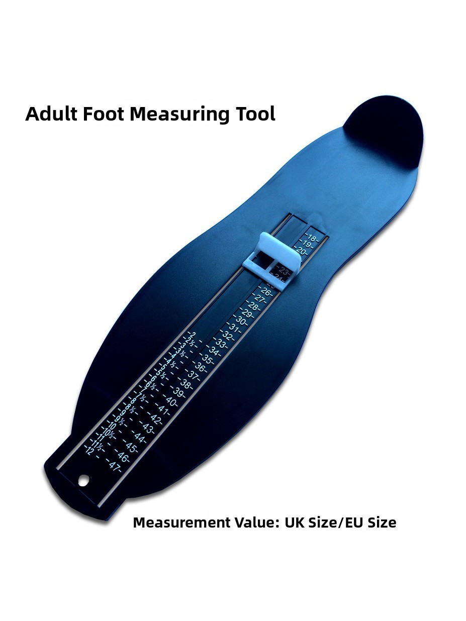 Home Textiles Uk - Adult Foot Measuring Ruler UK EU