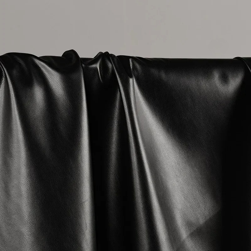 Suede PU Leather Fabric Black  - Home Textiles Wholesale review and price