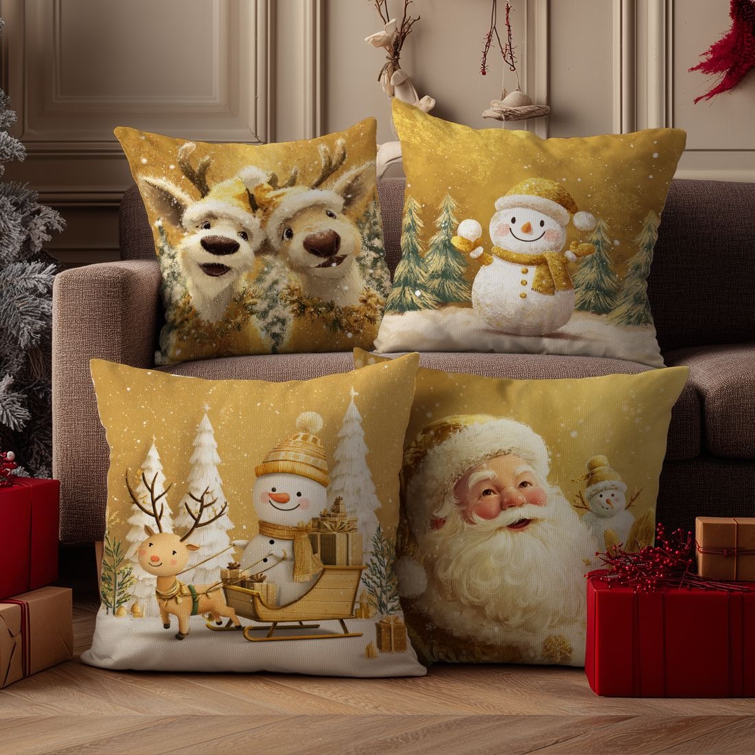 Festive Christmas Pillowcases: - Home Textiles News review and price