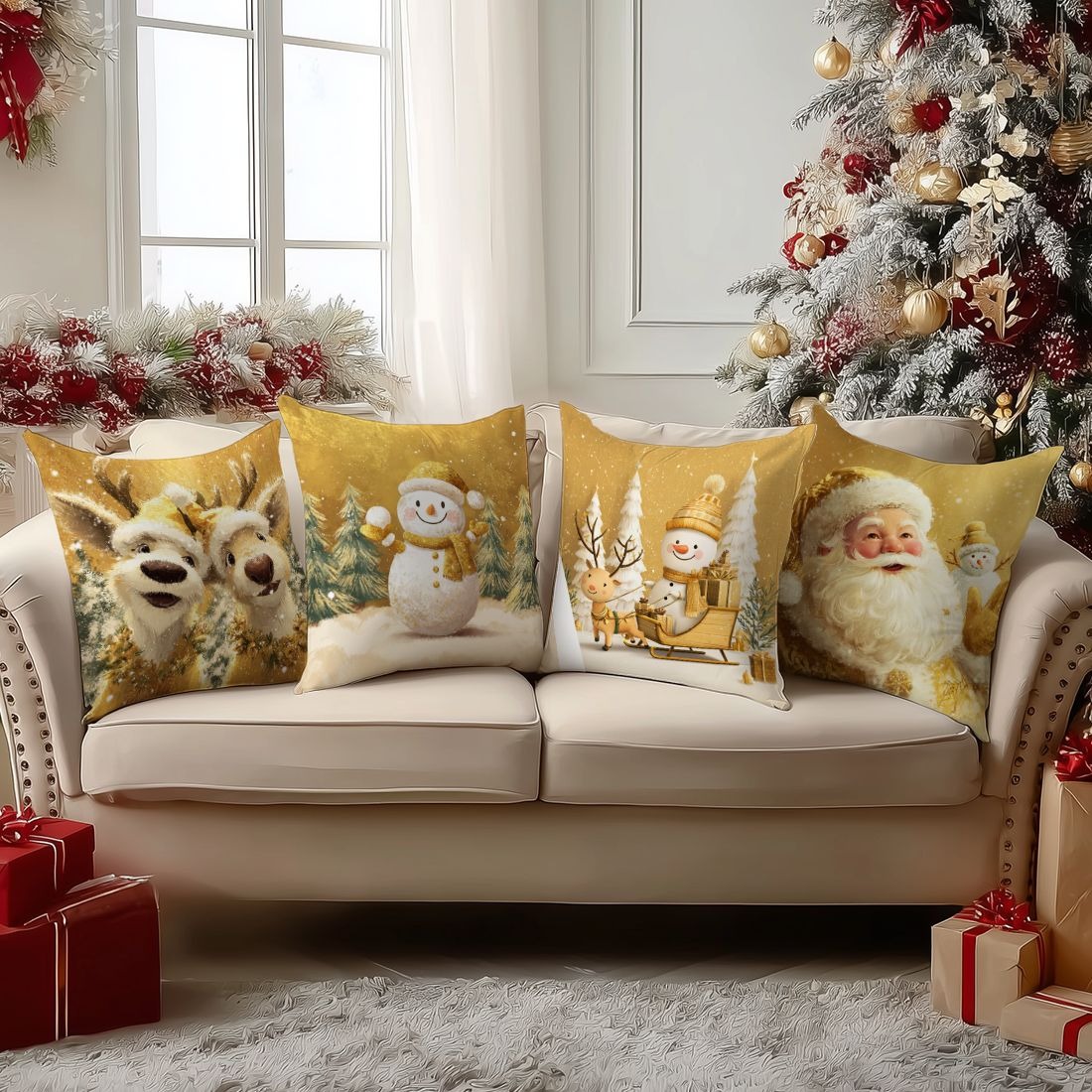 Festive Christmas Pillowcases: - Home Textiles News review and price