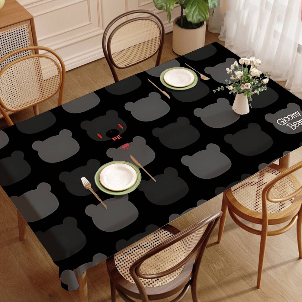 Cartoon G-gloomy Bear Tableclo - Home Textiles News review and price