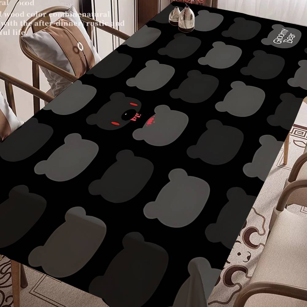 Cartoon G-gloomy Bear Tableclo - Home Textiles News review and price