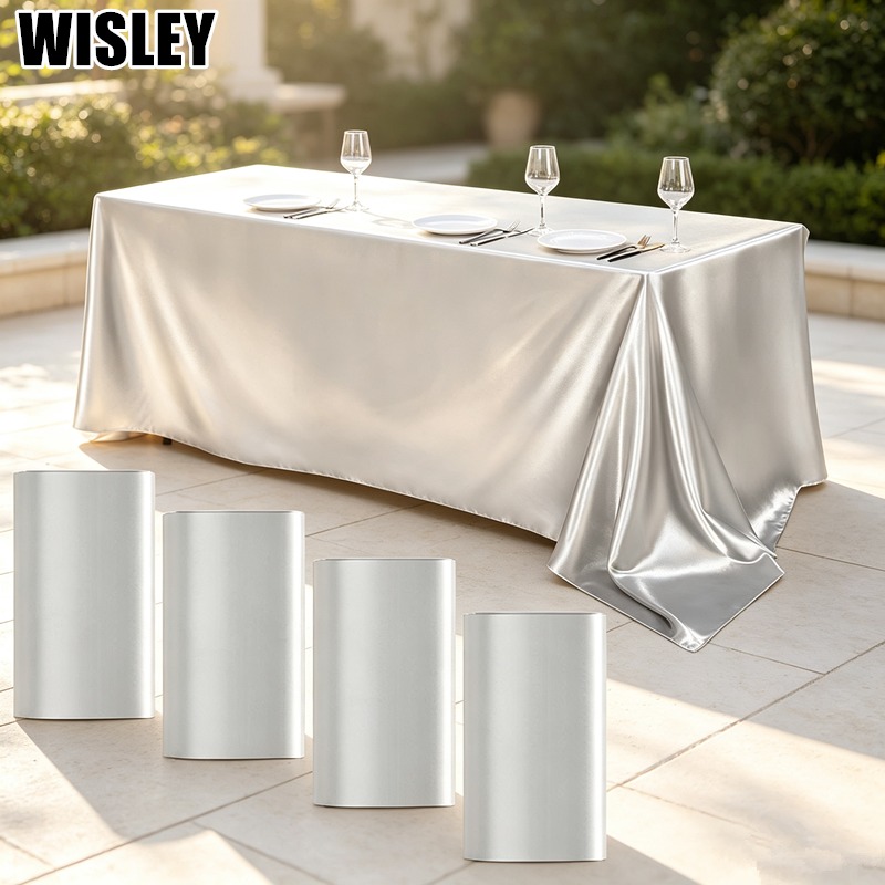 Satin Tablecloth Smooth Silky  - Home Textiles News review and price