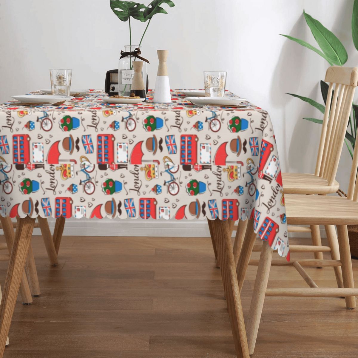 London Pattern Rectangular Tab - Home Textiles Uk review and price