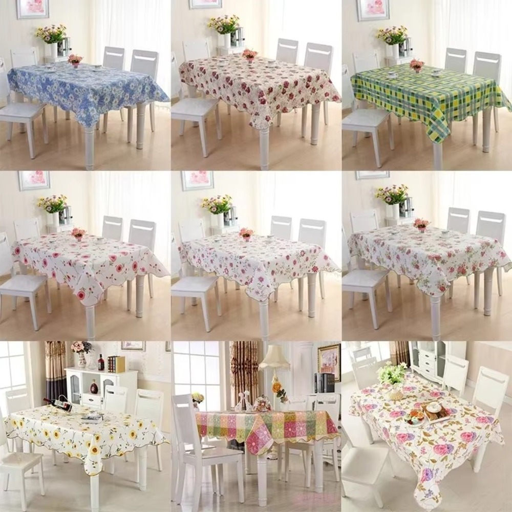 Waterproof PVC Table Cloth Hom - Home Textiles News review and price