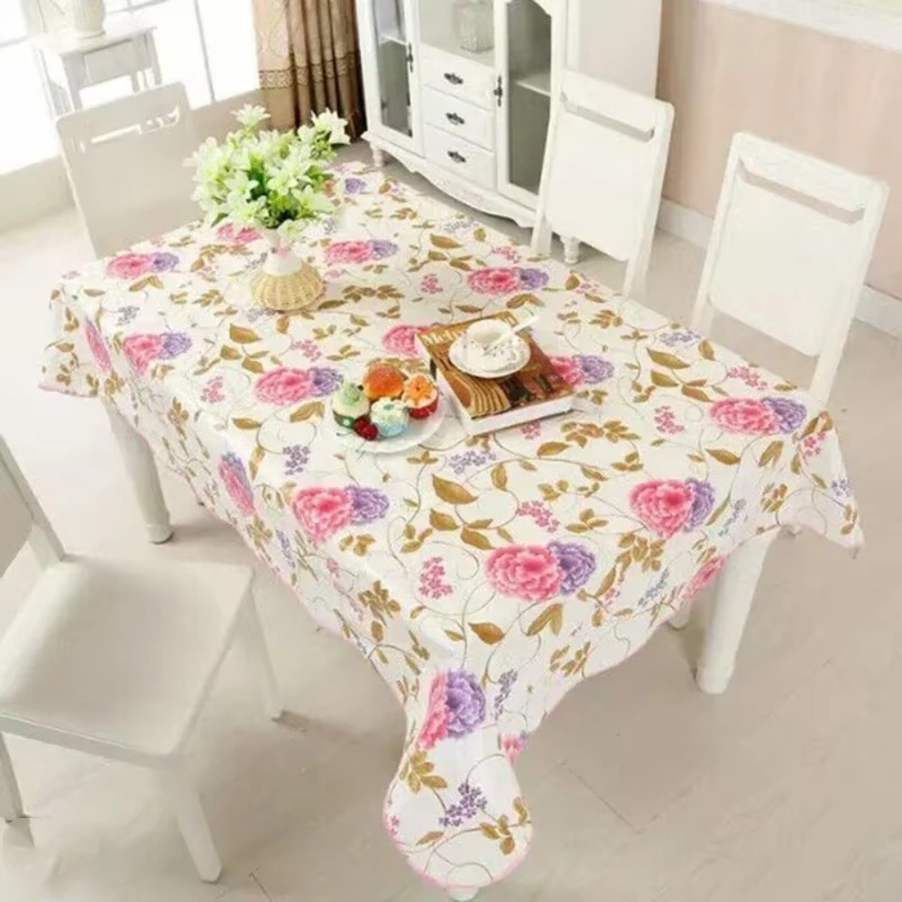 Waterproof PVC Table Cloth Hom - Home Textiles News review and price