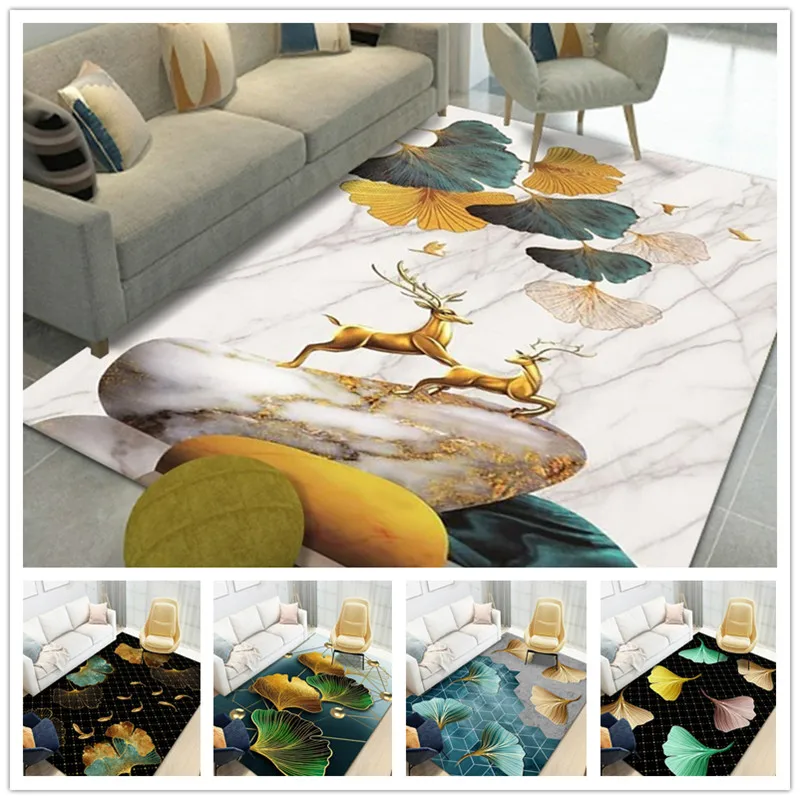 Ginkgo Leaf Print Living Room  - Home Textiles Wholesale review and price