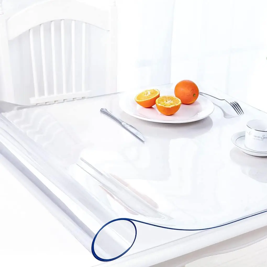 Clear Vinyl Tablecloth Cover,  - Home Textiles News review and price